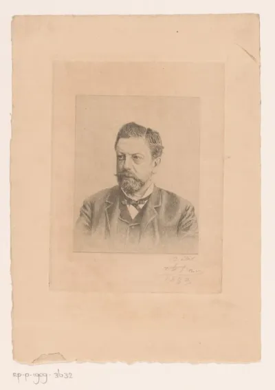Portret van een onbekende man genaamd Raymaekers
