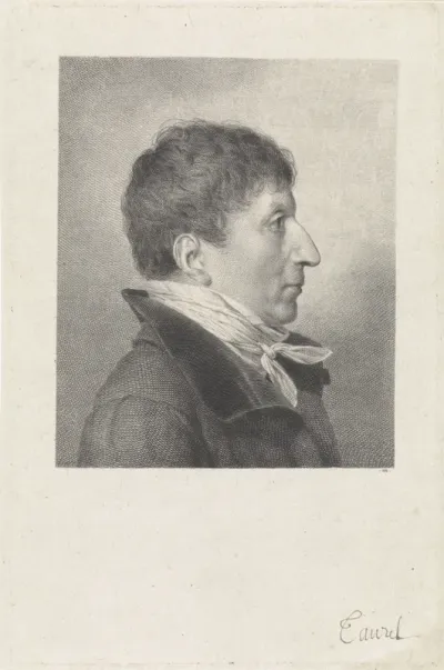 Portret van een onbekende man, in profiel naar rechts