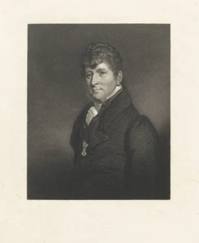 Portret van een onbekende man met medaille