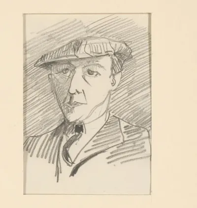 Portret van een onbekende man met pet