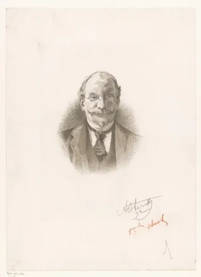 Portret van een onbekende man, mogelijk A. Sneyers