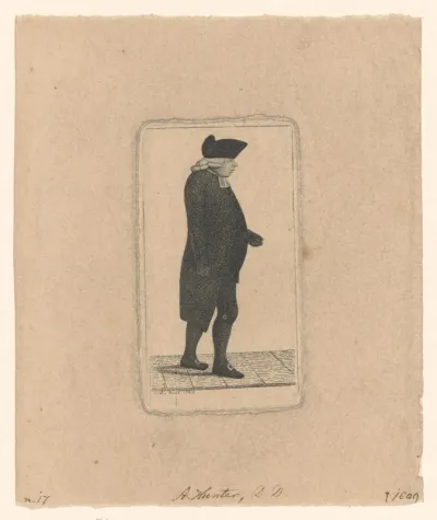 Portret van een onbekende man, mogelijk Alexander Hunter