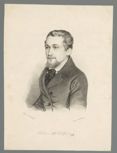 Portret van een onbekende man, mogelijk Anton Kutschera