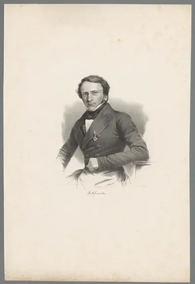 Portret van een onbekende man, mogelijk August Wilhelm Francke