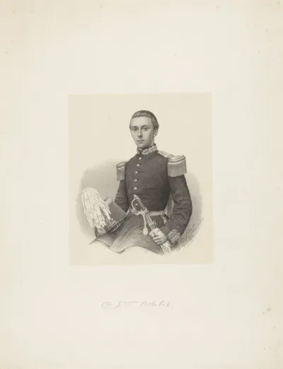 Portret van een onbekende man, mogelijk C.W.T. Osterloh