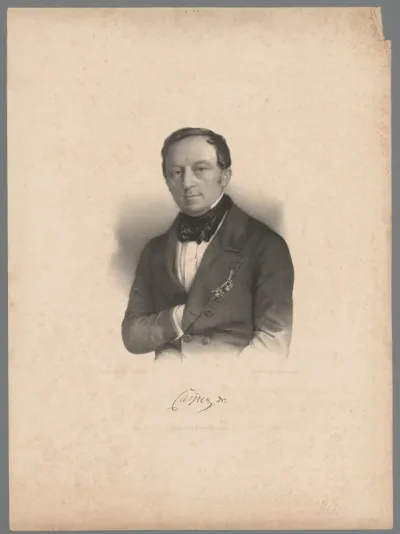 Portret van een onbekende man, mogelijk Caspers