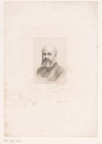 Portret van een onbekende man, mogelijk Cousin