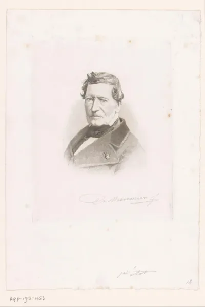 Portret van een onbekende man, mogelijk Daupoigne