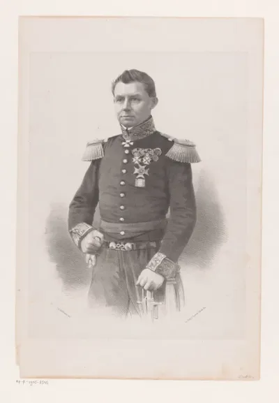 Portret van een onbekende man, mogelijk de heer Bakker