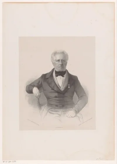 Portret van een onbekende man, mogelijk de heer Van Teijlingen