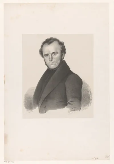 Portret van een onbekende man, mogelijk de heer Van Wijhe