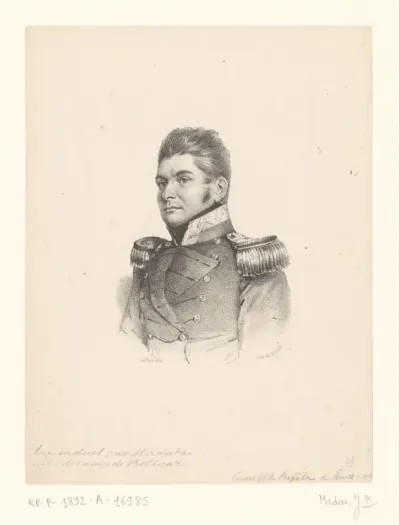 Portret van een onbekende man, mogelijk De Stuers
