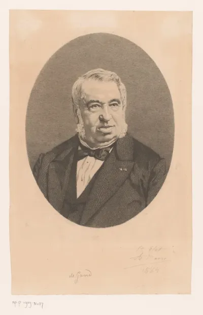 Portret van een onbekende man, mogelijk Degand