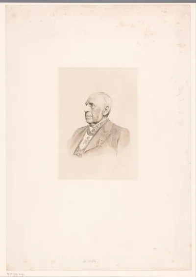 Portret van een onbekende man, mogelijk Deville, directeur van de mijnbouwschool te Mons