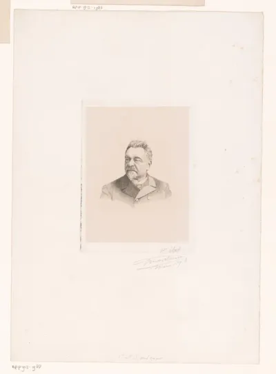 Portret van een onbekende man, mogelijk Dighislage