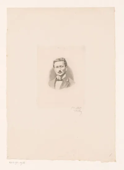 Portret van een onbekende man, mogelijk Dr. de Gastaud