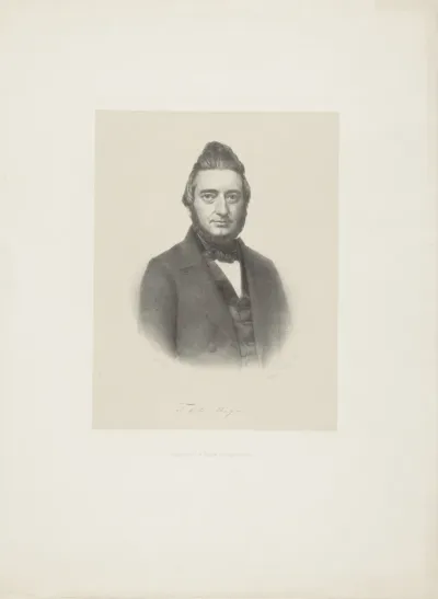 Portret van een onbekende man, mogelijk F.A.W. Miguel