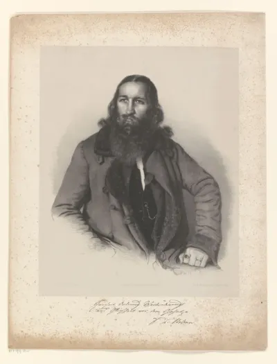 Portret van een onbekende man, mogelijk F.L. Urban