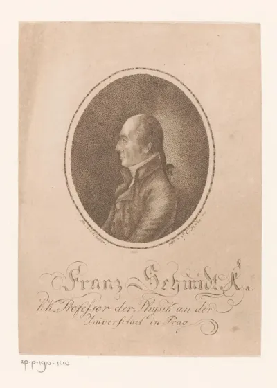 Portret van een onbekende man, mogelijk Franz Schmidt