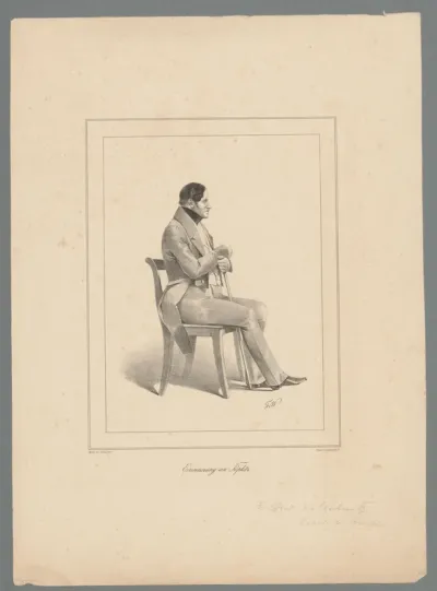 Portret van een onbekende man, mogelijk Friedrich Wilhelm III