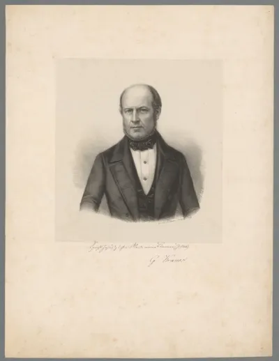 Portret van een onbekende man, mogelijk G. Kramer