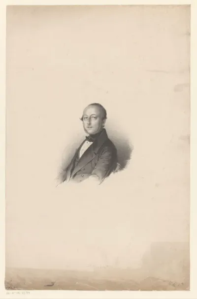 Portret van een onbekende man, mogelijk Gerrit Lebret