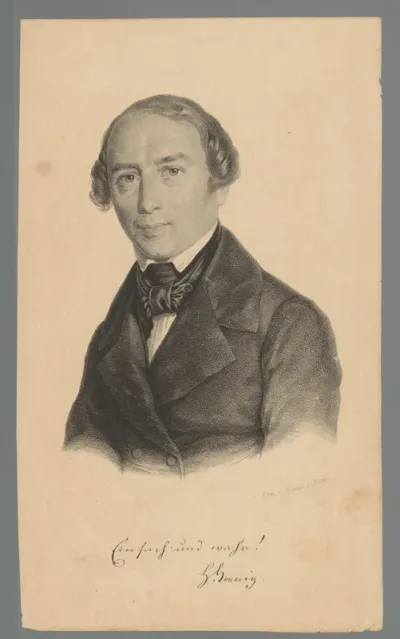 Portret van een onbekende man, mogelijk H. Honnig