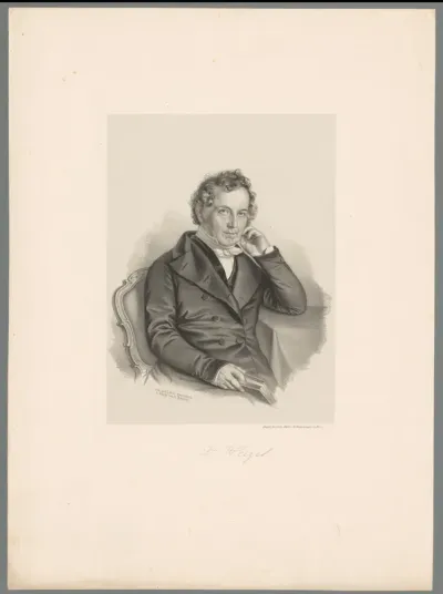 Portret van een onbekende man, mogelijk Hirzel