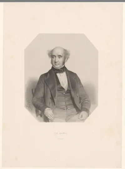 Portret van een onbekende man, mogelijk J.B. Westem