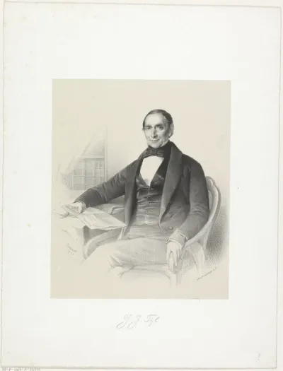 Portret van een onbekende man, mogelijk J. J. Tijl