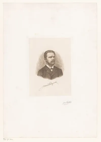 Portret van een onbekende man, mogelijk J. van Boegaert