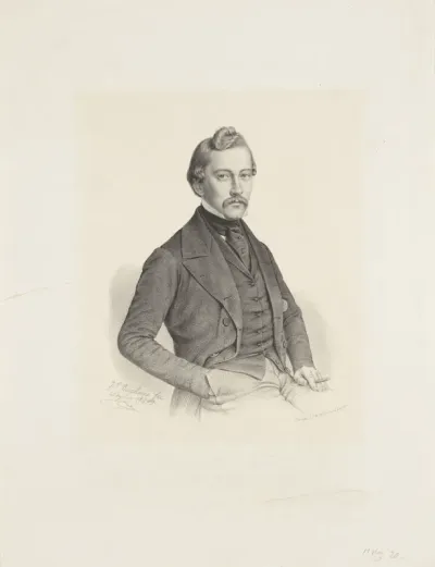 Portret van een onbekende man, mogelijk J. van Slingelandt