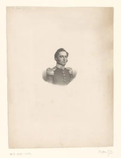 Portret van een onbekende man, mogelijk Johann van Saksen