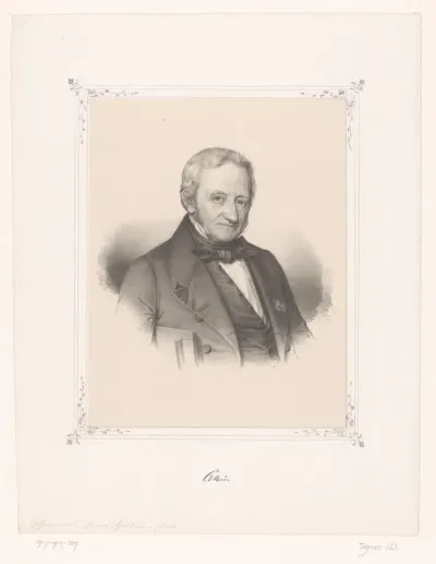 Portret van een onbekende man, mogelijk Jonas Gollin