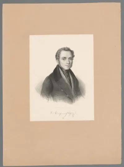 Portret van een onbekende man, mogelijk Karl Heinrich Schulz