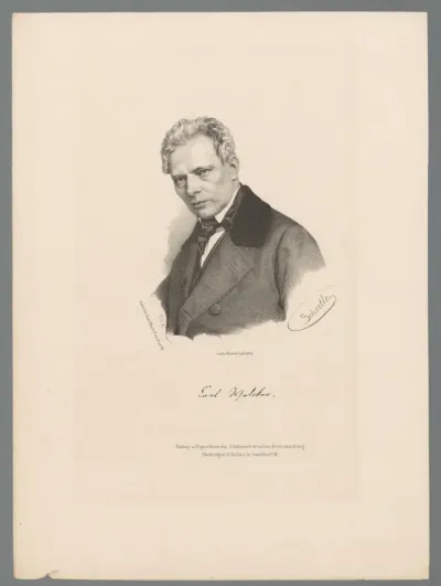 Portret van een onbekende man, mogelijk Karl Welcher