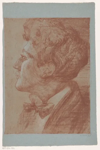 Portret van een onbekende man, mogelijk Kindler genaamd