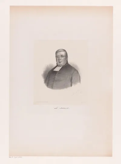 Portret van een onbekende man, mogelijk L. Meders