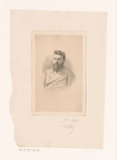 Portret van een onbekende man, mogelijk Lemerre