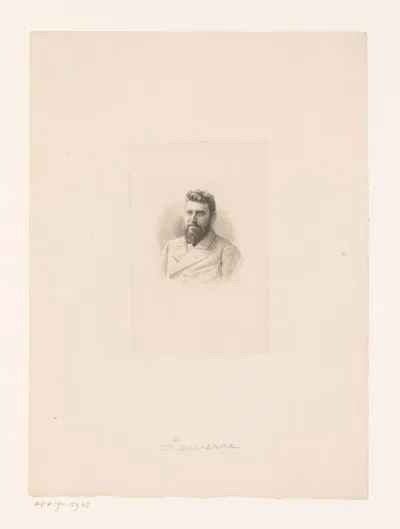 Portret van een onbekende man, mogelijk Lemerre