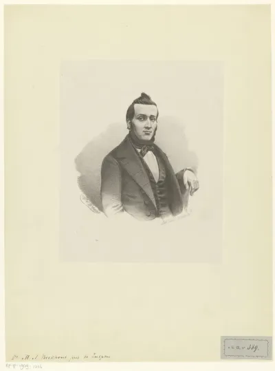 Portret van een onbekende man, mogelijk M.A. Berkhout
