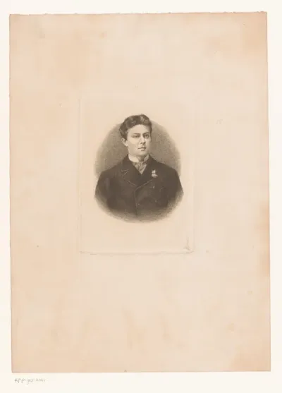 Portret van een onbekende man, mogelijk Moons