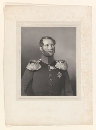 Portret van een onbekende man, mogelijk Nicolaus prins van Pruisen