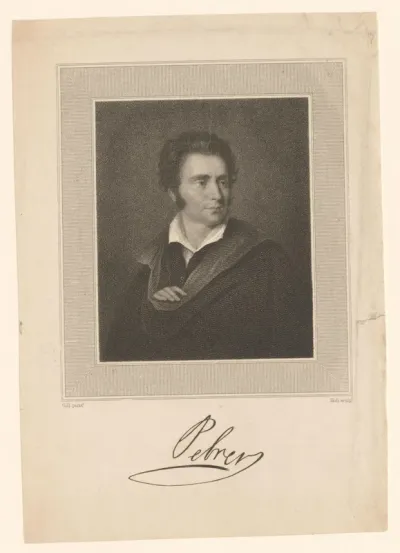 Portret van een onbekende man, mogelijk Pebrev