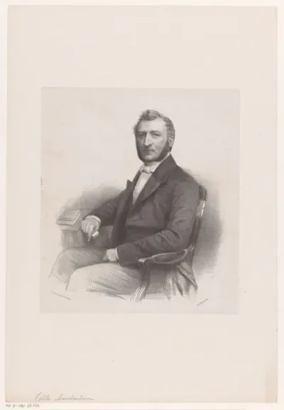 Portret van een onbekende man, mogelijk Robert Voûte