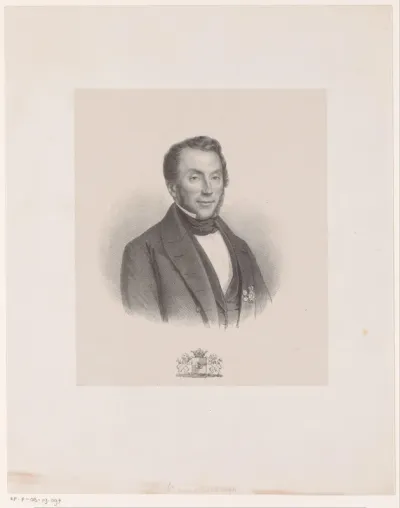 Portret van een onbekende man, mogelijk Sebastiaan Cornelis Nederburgh