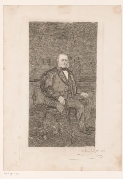 Portret van een onbekende man, mogelijk senator Van den Berge Elsen