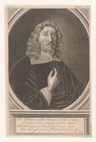 Portret van een onbekende man, mogelijk Senis