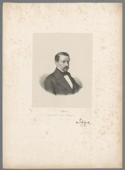 Portret van een onbekende man, mogelijk Werner Selchow