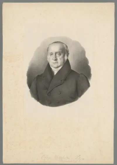 Portret van een onbekende man, mogelijk Werner